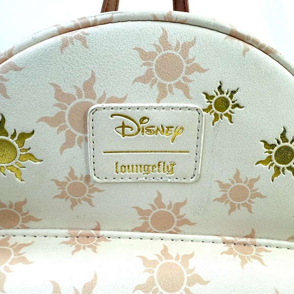 Loungefly Disney Tangled Pascal Sun Mini Backpack - Picture 4 of 10